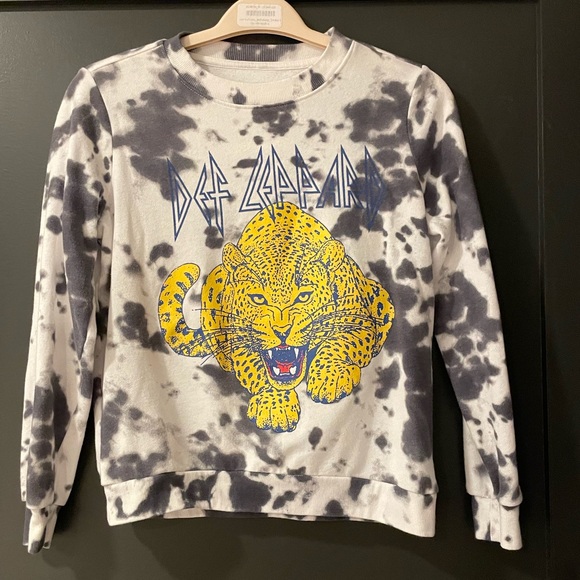 Def Leppard Tie Dye Sweatshirt - Picture 2 of 6